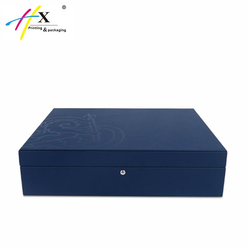 Blue  Leather Jewelry Boxes