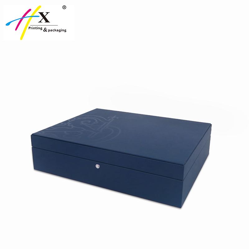 Blue  Leather Jewelry Boxes