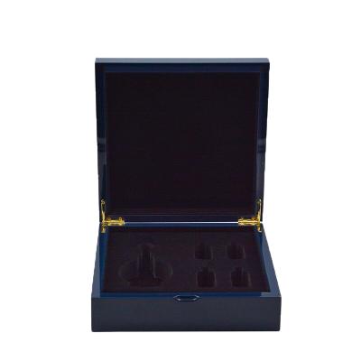 Blue Wooden Perfume Boxes