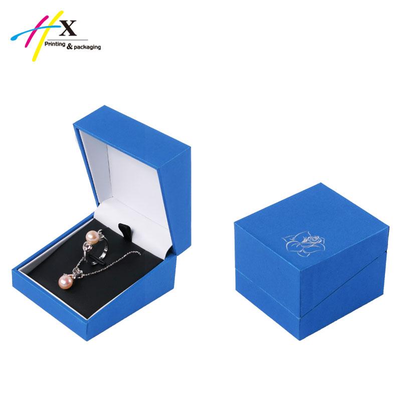 Blue Ring Jewelry Boxes