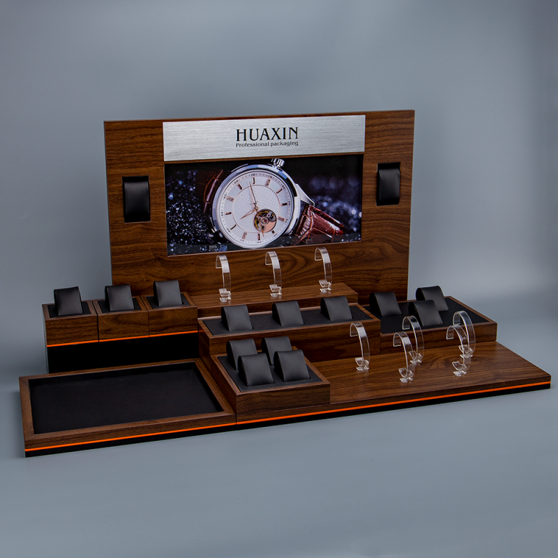 Custom Wood Color Luxury Watch Stand Display Holders Wood Color Luxury Custom Wood Color Luxury Watch Stand Display Holders Wood Color Luxury